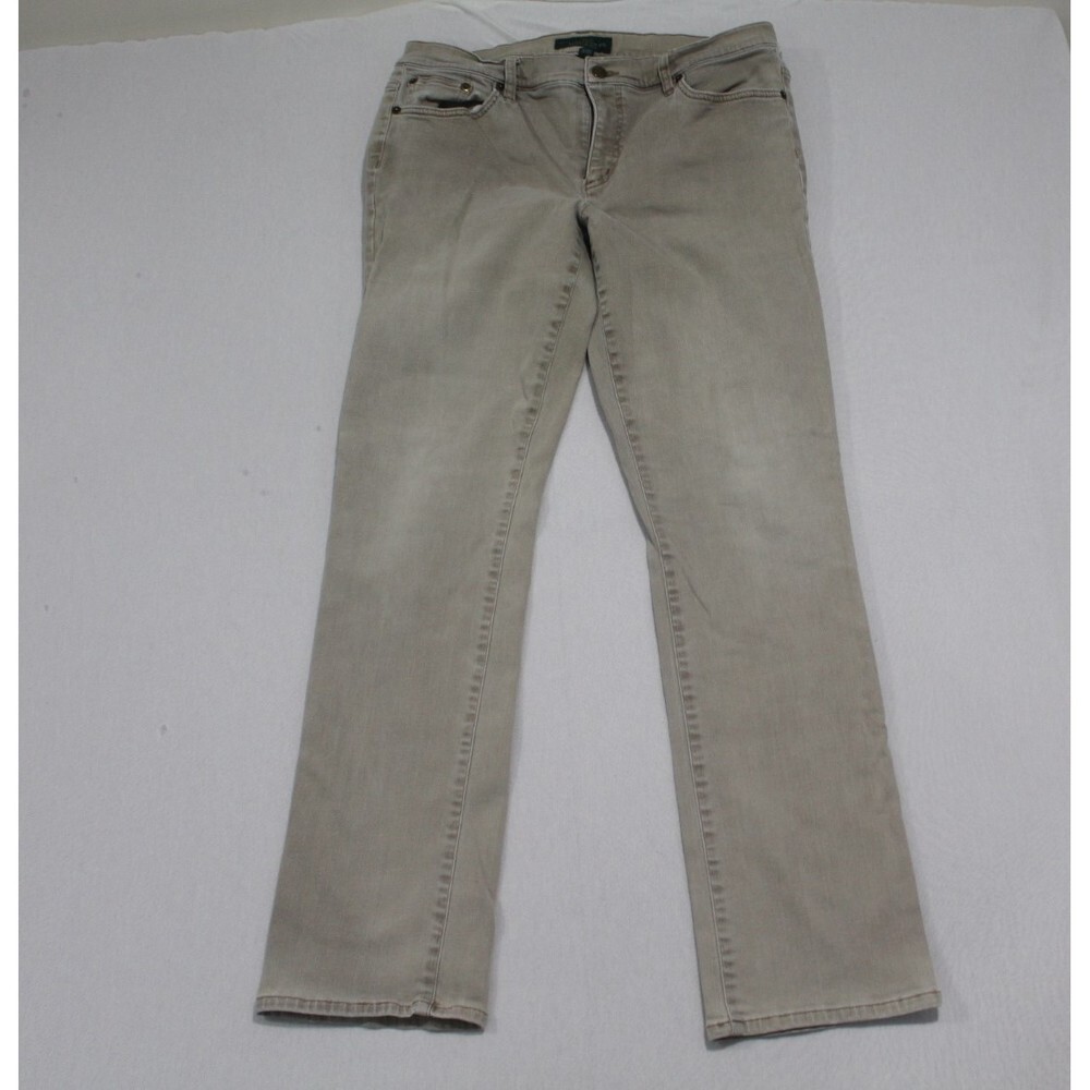 LRL Lauren Jeans Ralph Lauren Women Tan Casual Size 14
